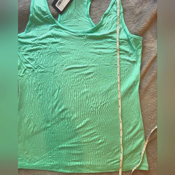 M Mint Racer Back Tank - Picture 3 of 5